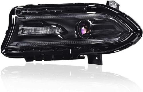Headlight Assembly Compatible with Dodge Charger 2015-2021, Driver Side - Lot 547