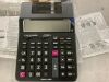 Lot of (2) Casio Mini Desktop Printing Calculator - Thumbnail 3