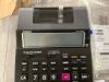 Lot of (2) Casio Mini Desktop Printing Calculator - Thumbnail 4