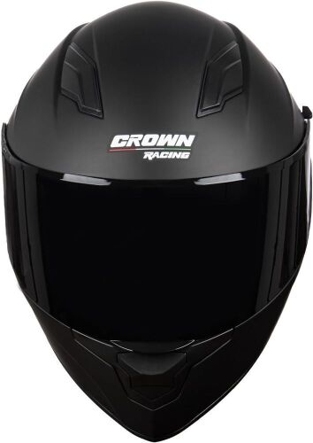 Crown Racing Motorcycle Helmet, Large - Lot 573