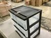 3 Drawer Plastic Storage Organizer - Thumbnail 2