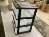 3 Drawer Plastic Storage Organizer - Thumbnail 4