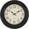 Foxtop Large Wall Clock 18 Inch Silent Non Ticking Battery Operated - Thumbnail 1