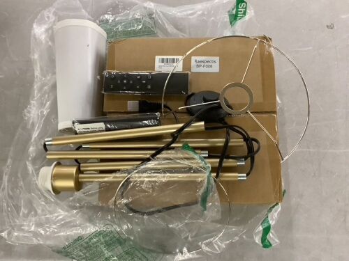 60" Floor Lamp with Remote Control - Lot 762