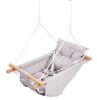 VEVOR Canvas Hammock 3 Modes Baby Swing 5-Point Harness, 150 lbs. Weight Capacity - Thumbnail 1