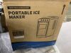 COWSAR 6.69 in. 27 lb. Portable Adjustable Ice Maker with Basket and Scoop - Thumbnail 6