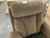 Merax Brown Soft Velvet Power Lift Recliner with Remote Control - Internal & External Damage to Armrest - Thumbnail 3