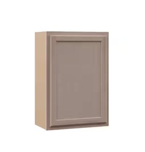 Hampton Bay Recessed Panel 21 in. W x 12 in. D x 30 in. H Assembled Wall Cabinet in Unfinished - Lot 107JF