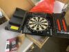 MD Sports BristleSmart Dartboard with Cabinet - Thumbnail 1