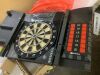 MD Sports BristleSmart Dartboard with Cabinet - Thumbnail 4