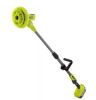 RYOBI ONE+ 18V Cordless Telescoping Power Scrubber (Tool Only) w/ 7 in. VORTEX Medium Bristle Brush - Thumbnail 1