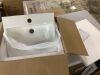 Swiss Madison Sublime Compact Ceramic Wall Hung Sink in White 17.8" - Thumbnail 2
