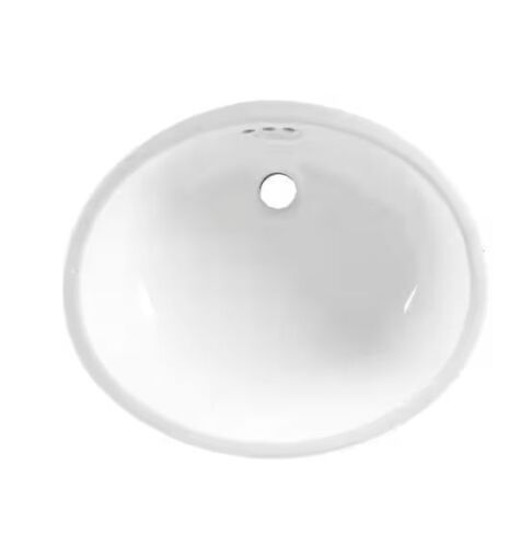 American Standard Ovalyn Universal Access Undermount Bathroom Sink in White 16.8" - Lot 710JF