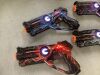 Set of 4 Rechargeable Laser Tag Blasters w/ Docking Station, No Vests Needed - Thumbnail 2