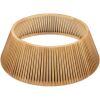 Christmas Tree Collar, Solid Wood Slatted Tree Accessory - 42in - Thumbnail 1