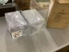 Sorbus 8 Piece Clear Plastic Storage Bins - Thumbnail 2