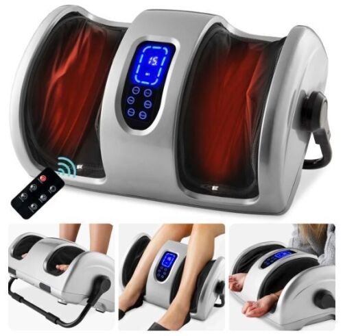 Reflexology Shiatsu Foot Massager w/ High-Intensity Rollers, Remote Control - Lot 423