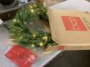 30" Pre-Lit Cedar Cypress Christmas Realistic Wreath w/ Twinkling LEDs - Thumbnail 2
