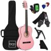Beginner Acoustic Guitar Set w/ Case, Strap, Extra Strings - 38in - Thumbnail 1