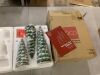 Set of 3 Pre-Lit Ceramic Tabletop Christmas Trees - Thumbnail 2