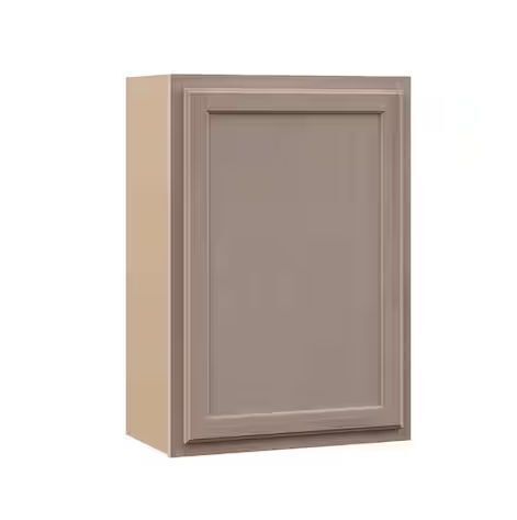 Hampton Bay Recessed Panel 21 in. W x 12 in. D x 30 in. H Assembled Wall Cabinet in Unfinished - Lot 135JF