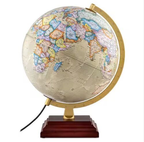 Waypoint Geographic 12 in. Illuminated Decorative Desktop World Globe - Lot 203JF