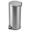 StyleWell 8 Gal. Stainless Steel Round Step-On Trash Can - Thumbnail 1