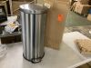StyleWell 8 Gal. Stainless Steel Round Step-On Trash Can - Thumbnail 2