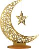 LED Crescent Moon Star Light 26.3 x 22.4 Inch - Thumbnail 1