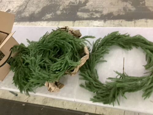 Norfolk Pine Garland, 4 pc - Lot 769