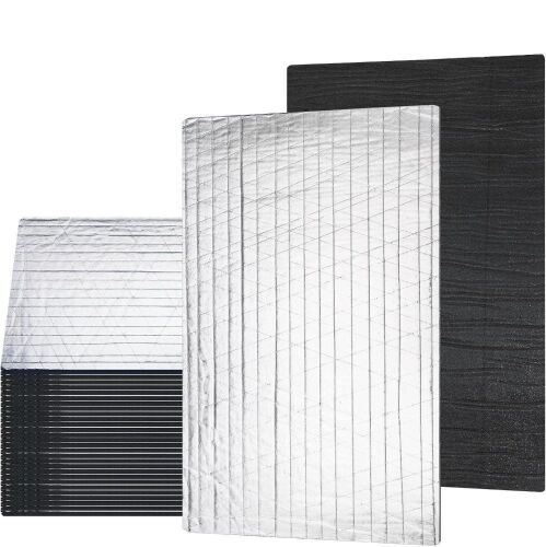 196 Mil Car Sound Deadening Mat, 15.7X 9.8 in, 60pc - Lot 676