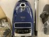 Miele Complete C3 Marin Bagged Canister Vacuum Cleaner with Electrobrush Floorhead, Suitable for Carpets and Hard Floors, in Marine Blue - Thumbnail 6