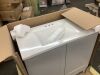 Glacier Bay 36in Pearl Gray Vanity with White Cultured Marble Top - Thumbnail 2