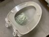 Glacier Bay Elongated Slow Close Closed Toilet Seat in White - Thumbnail 3