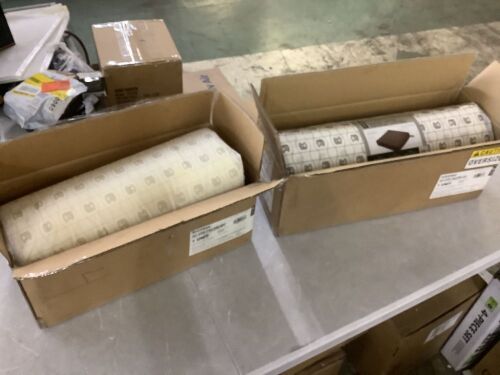 Lot of (2) Classic Accessories Ravenna Dark Taupe Outdoor Cushions, 23 in. W x 23 in. D x 5 in. T & 21 in. W x 19 in. D x 3 in. - Lot 863JF