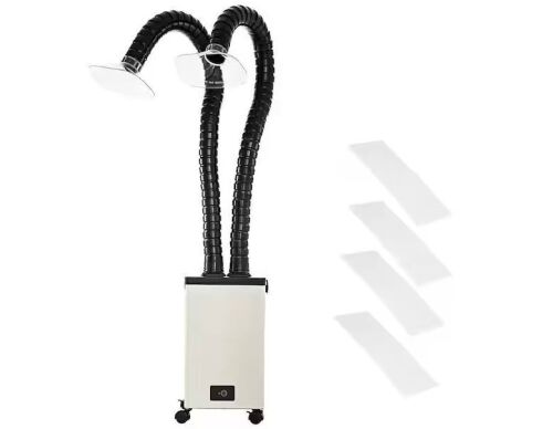 VEVOR Solder Fume Extractor, 150W 165CFM with 3-Stage Filters, 3-Speed Adjustable - Lot 45JF