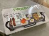 Presto 264 sq. in. Black Ceramic Electric Griddle with Temperature Sensor - Thumbnail 4