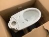 TOTO Drake 12 in. Rough In Two-Piece 1.6 GPF Single Flush Elongated Toilet in Cotton White, SoftClose Seat Included - Thumbnail 3
