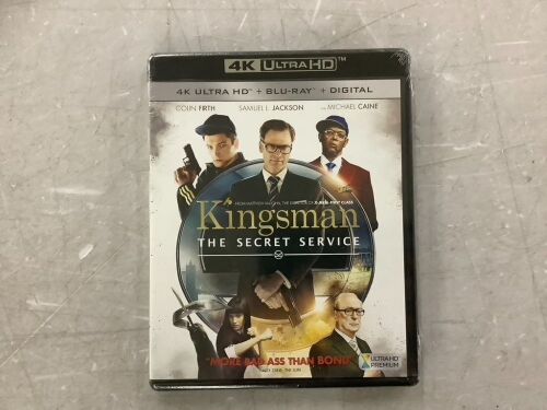 Case of (30) Kingsman: The Secret Service - 4K UltraHD + Blu-ray + Digital - Lot 265