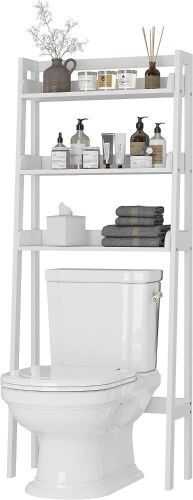 UTEX Over The Toilet Storage Shelf, 3-Tier - Lot 283