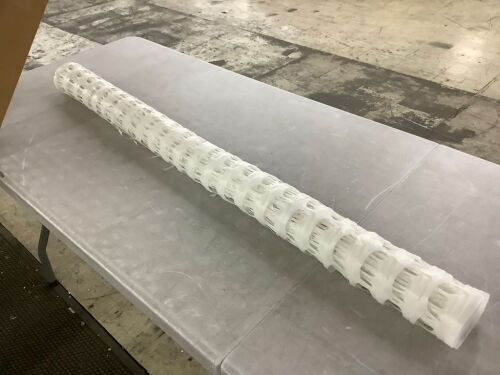 Plastic Mesh Garden Fence, 4' H, Unknown Length - Lot 799