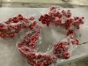 4' Red Plastic Christmas Ball Garland - Thumbnail 3