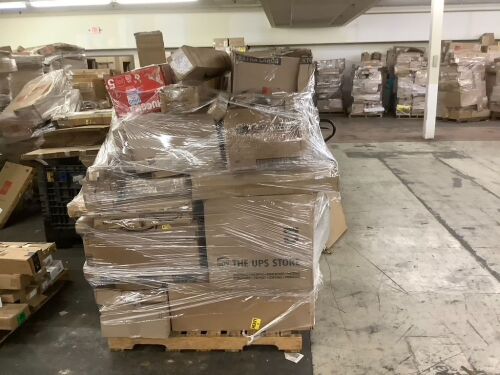 Salvage Pallet. Items Will Be Damaged and Incomplete. - Lot 590