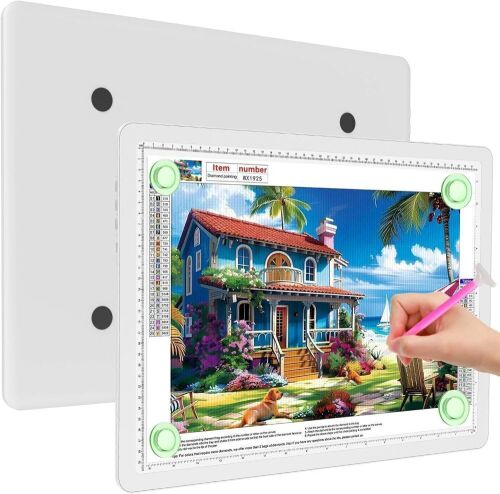 Magnetic A3 Light Board Tracing Pad - Lot 790