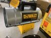 DEWALT 90,000 BTU Forced Air Propane Outdoor Space Heater with Quiet Burner Technology - Thumbnail 5