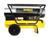 DEWALT Heavy Duty 215,000 BTU Yellow Forced Air Kerosene Outdoor Space Heater - Thumbnail 1