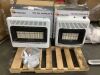 Lot of (2) Dual Fuel Vent Free Radiant Heaters - 1 Missing Feet - Thumbnail 1