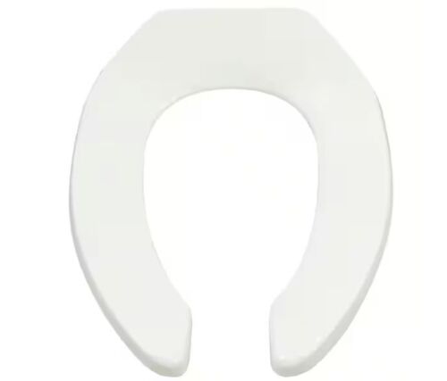 Lot of (2) American Standard Commercial Elongated Toilet Seat in White - Lot 886JF