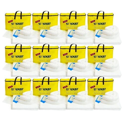 Stardust Spill Products Oil-Only Spill Kit, 12-Pack - Lot 92