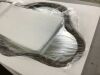 Wood Frame Irregular Mirror - Thumbnail 3